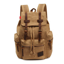 Load image into Gallery viewer, Vintage Canvas Women Backpack