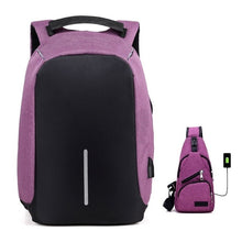 Load image into Gallery viewer, Waterproof Backpacks Teenager Anti-theft Backpack