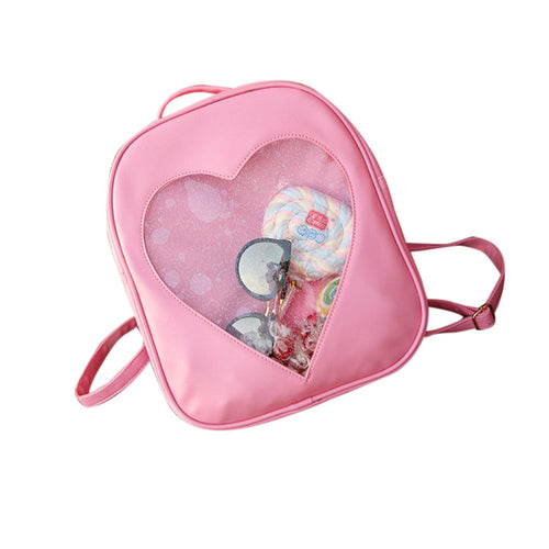 Candy Color PU Leather Ita Bag