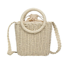 Load image into Gallery viewer, Rattan Bag Women Summer Straw Bag