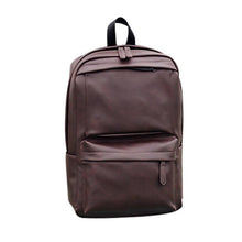 Load image into Gallery viewer, Leather Backpack Laptop Backpack