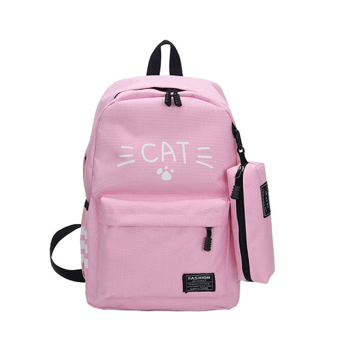 2019 Girls School Backpack 2Pcs/set
