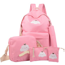 Load image into Gallery viewer, Preppy Stylish Canvas Printing Backpack