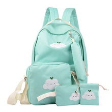 Load image into Gallery viewer, Preppy Stylish Canvas Printing Backpack